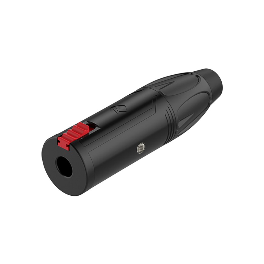 Gniazdo Jack 6.3mm na kabel Roxtone RJ3FP-BG