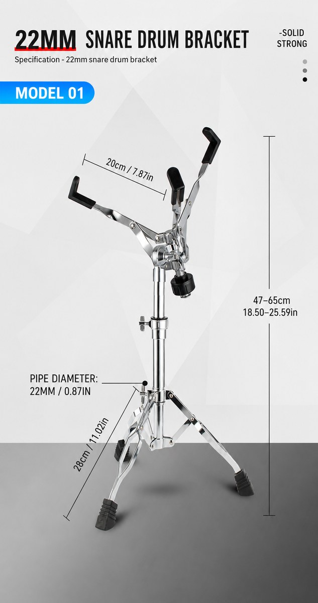 Statyw pod werbel / pad perkusyjny Dirty Rabbit S-200