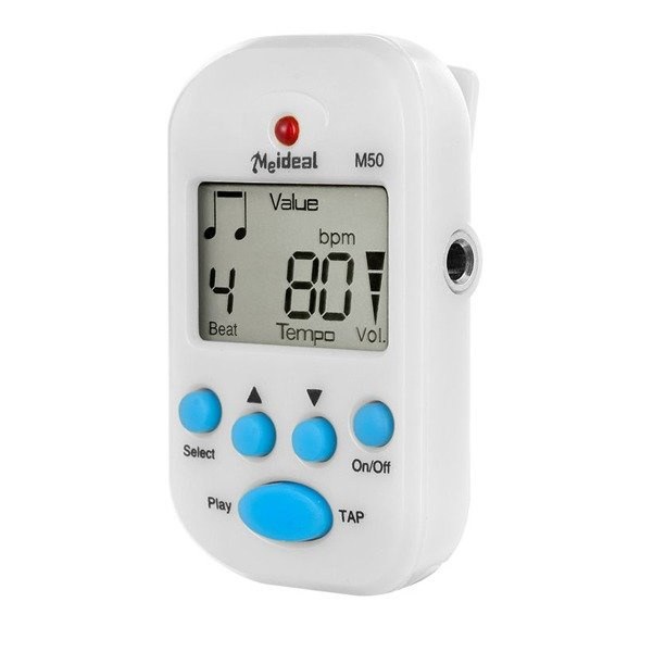 Metronom elektroniczny MEIDEAL M50 white