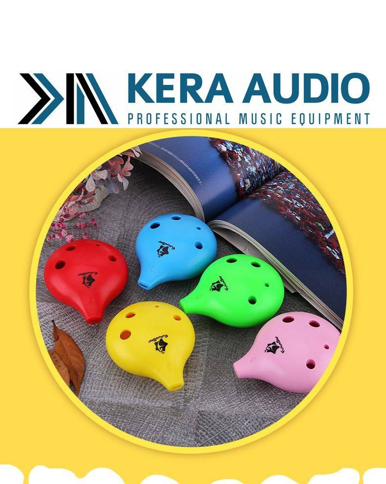 Okaryna Kera Audio FF-6K Różowy