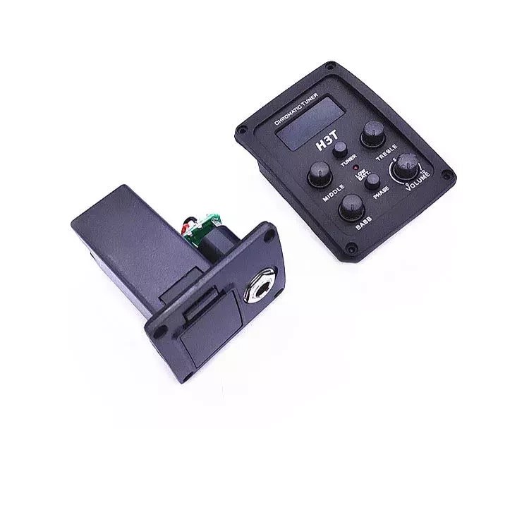 Pickup aktywny do gitary z tunerem chromatycznym zestaw Kera Audio H3T