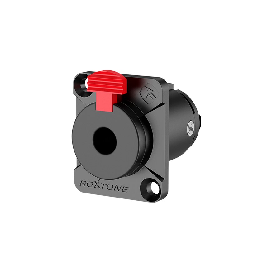 Gniazdo panelowe typu Jack 6.3mm stereo Roxtone RJ3FD-BT