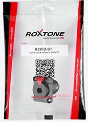 Gniazdo panelowe typu Jack 6.3mm stereo Roxtone RJ3FD-BT