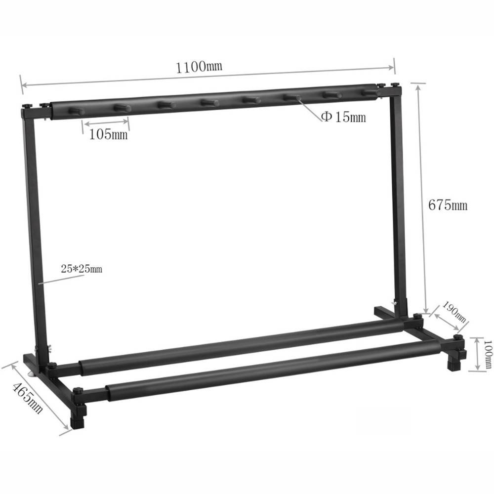 Statyw gitarowy na 7 gitar KA-LINE STAND ZSJ-77
