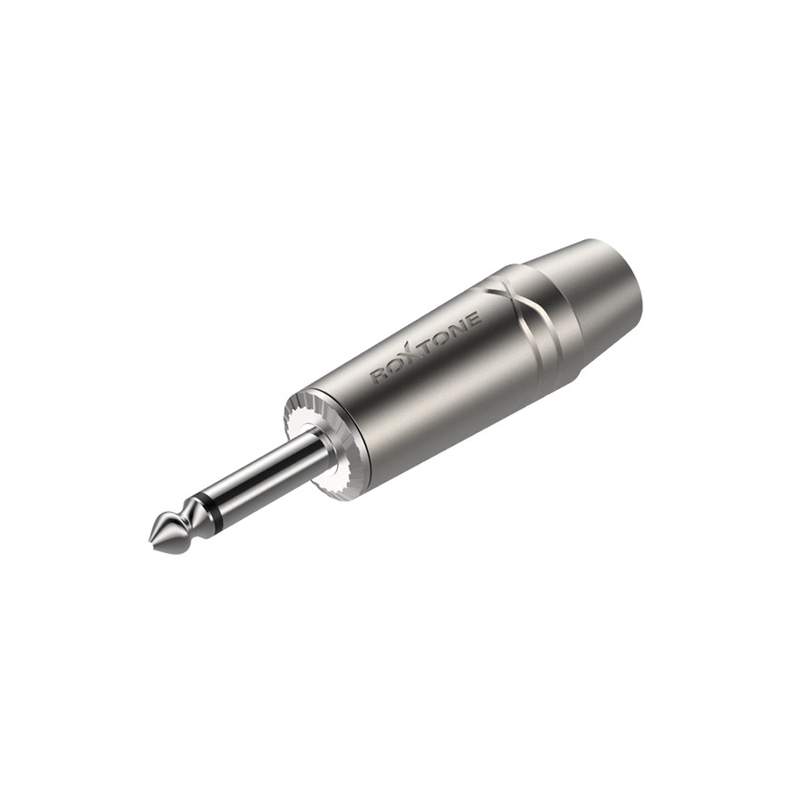 Wtyk typu Jack 6.3mm mono Roxtone RJ2PX-NN