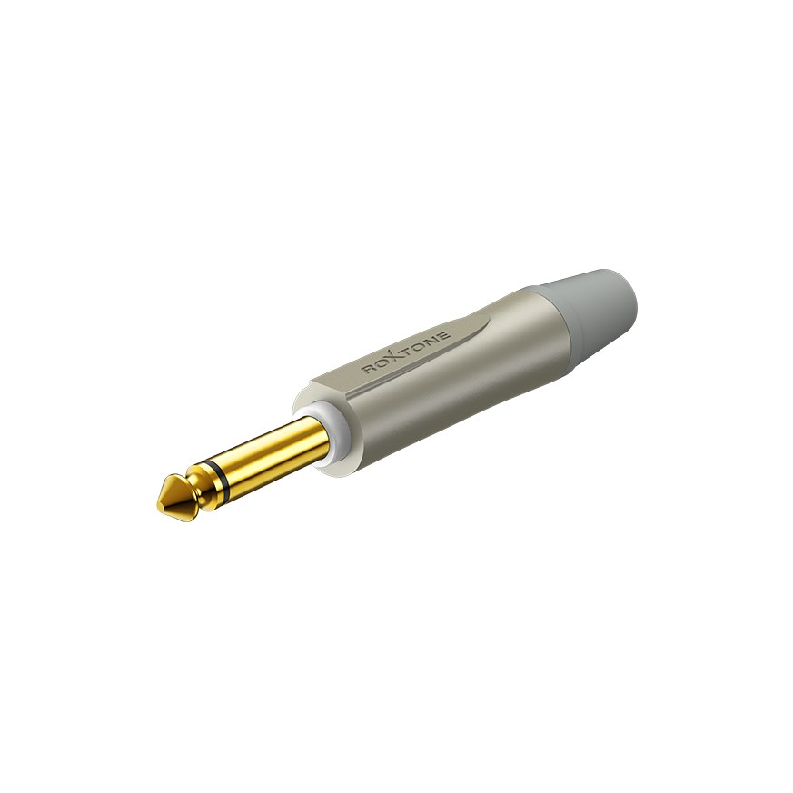 Wtyk typu Jack 6.3 mono z wyłącznikiem Roxtone PJ2X-SG-PURE