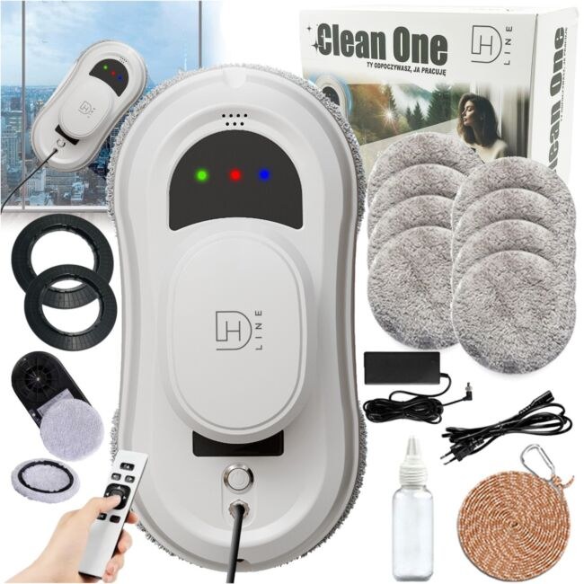 DH Line CLEAN ONE — automatyczny robot do mycia okien
