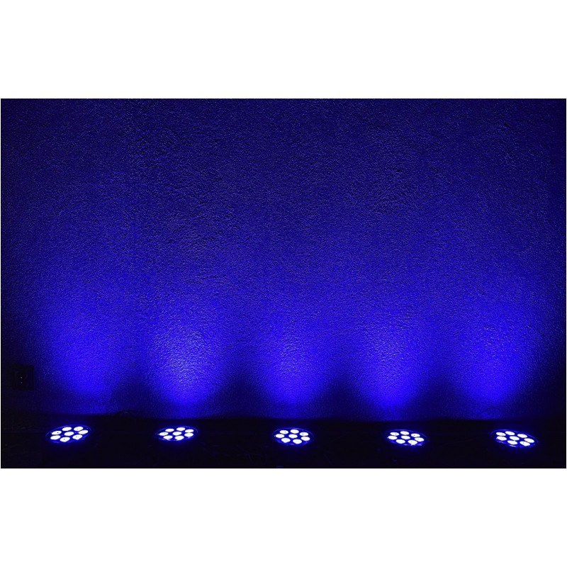 LIGHT4ME QUAD PAR 8x10W MKII RGBW LED slim płaski