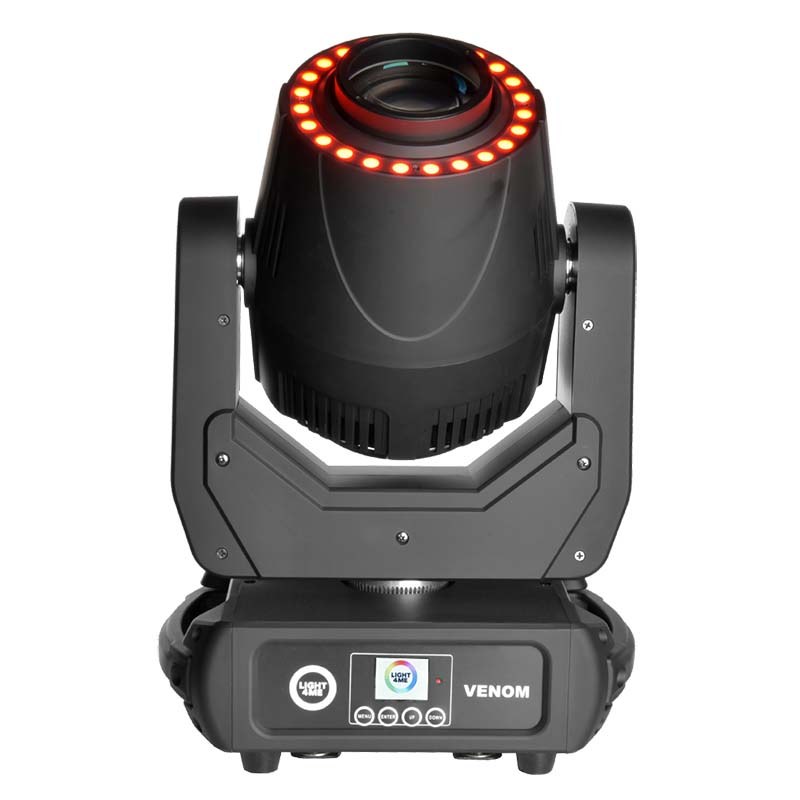 LIGHT4ME VENOM SPOT RING 200W głowica ruchoma LED oświetlenie estradowe