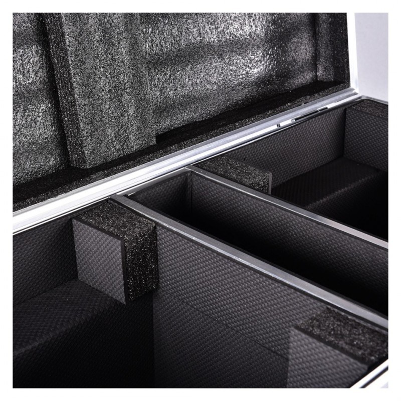 LIGHT4ME VENOM SPOT RING 200W CASE na 2 głowice ruchome