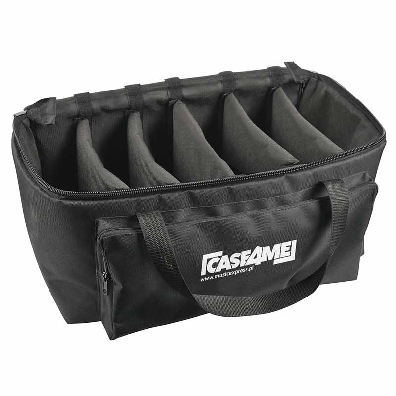 CASE4ME pokrowiec na 6 szt PAR LED SLIM FLAT EFEKT