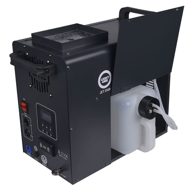 LIGHT4ME JET 2500 wytwornica dymu pionowego LED + pilot