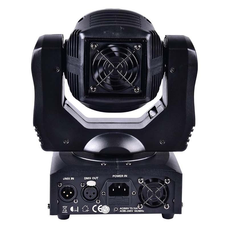 LIGHT4ME MINI SPOT 60 PRISM mała głowica ruchoma LED oświetlenie estradowe