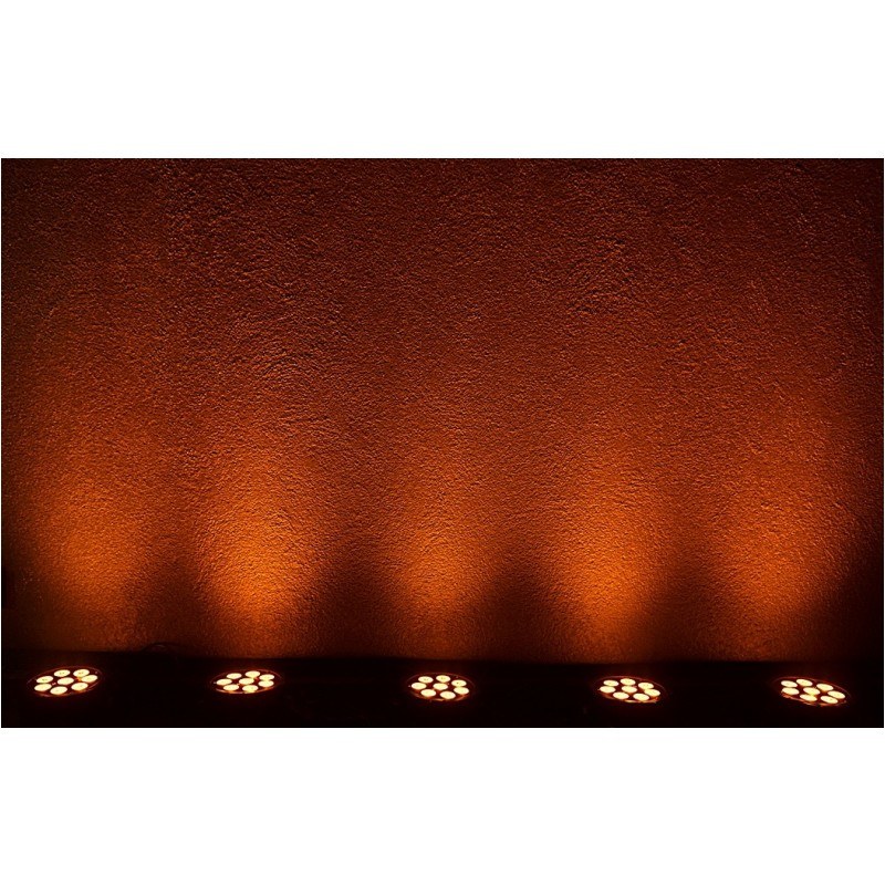 LIGHT4ME PENTA PAR 8x12W MKII RGBWA LED slim