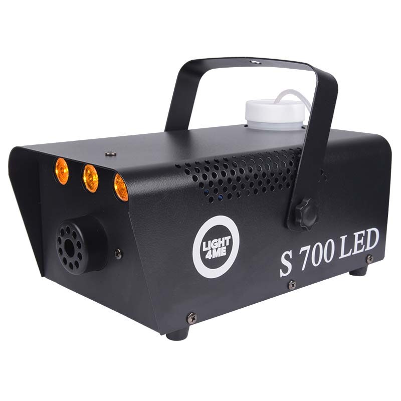 LIGHT4ME S 700W LED wytwornica dymu mgły pilot przewodowy efekt świetlny