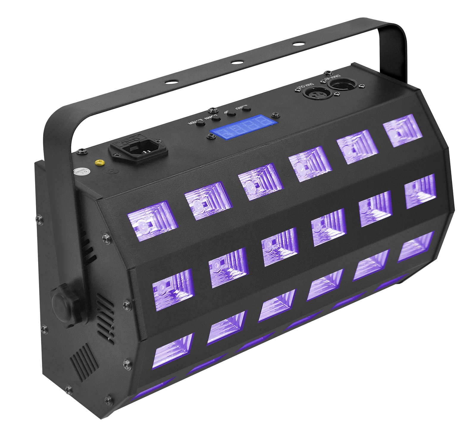 LIGHT4ME UV 24 + STROBE DMX reflektor ultrafioletowy stroboskop efekt LED