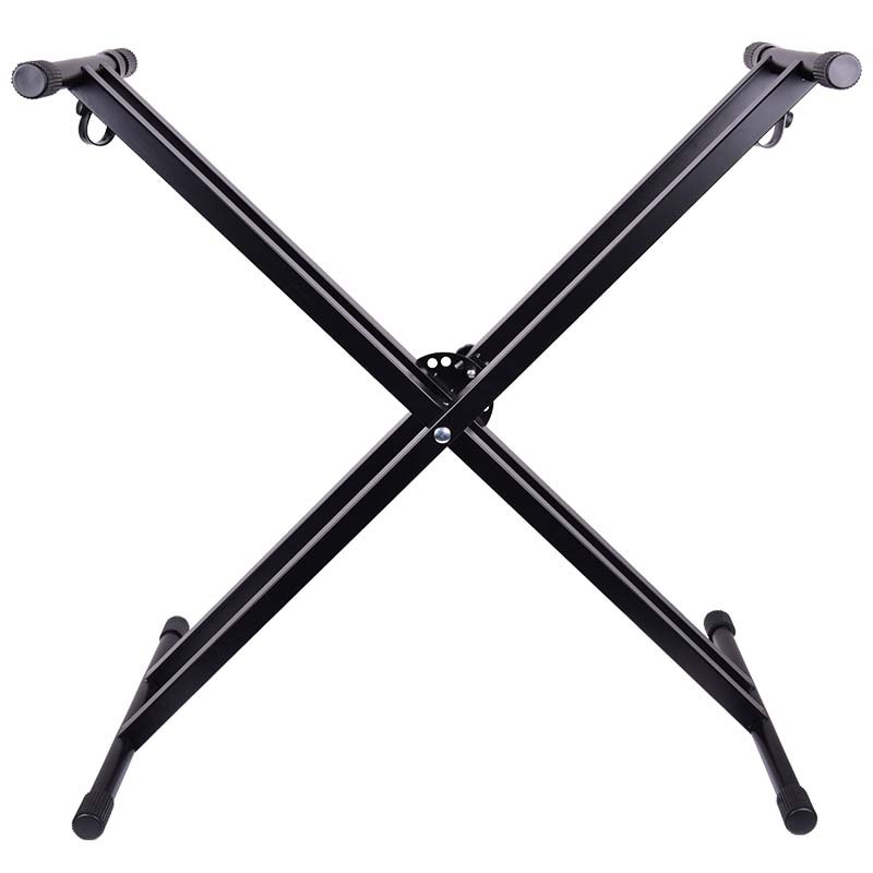 NN X4 statyw klawiszowy pod keyboard pianino cyfrowe krzyżowy składany podwójny