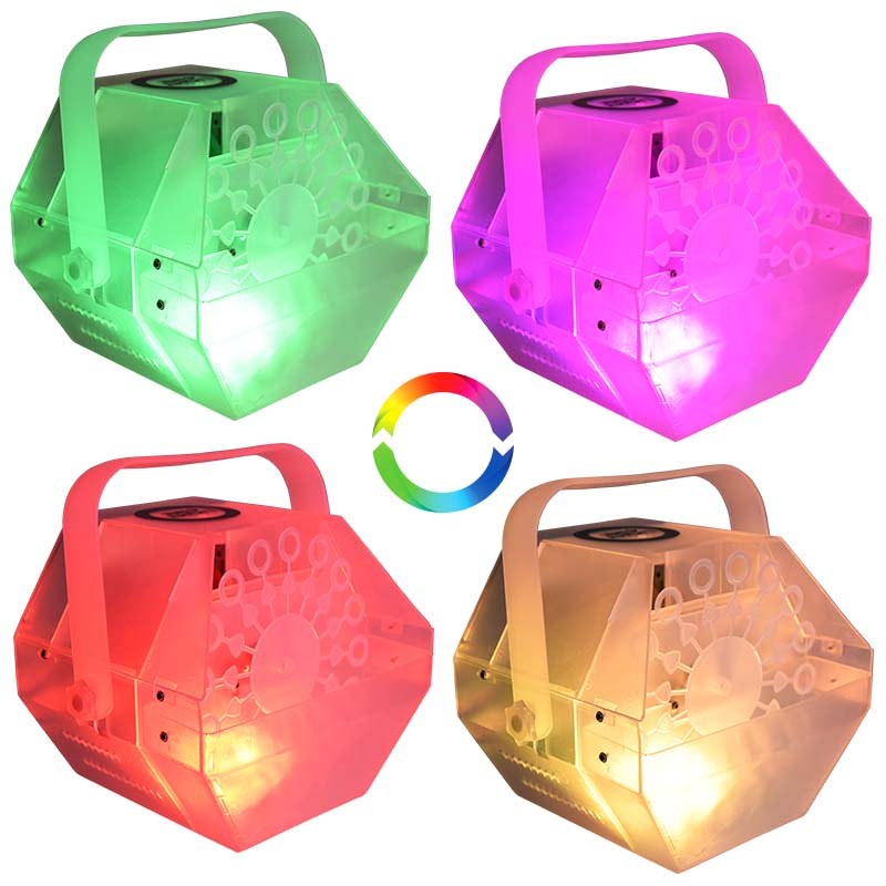 LIGHT4ME BUBBLE LED mała wydajna wytwornica baniek