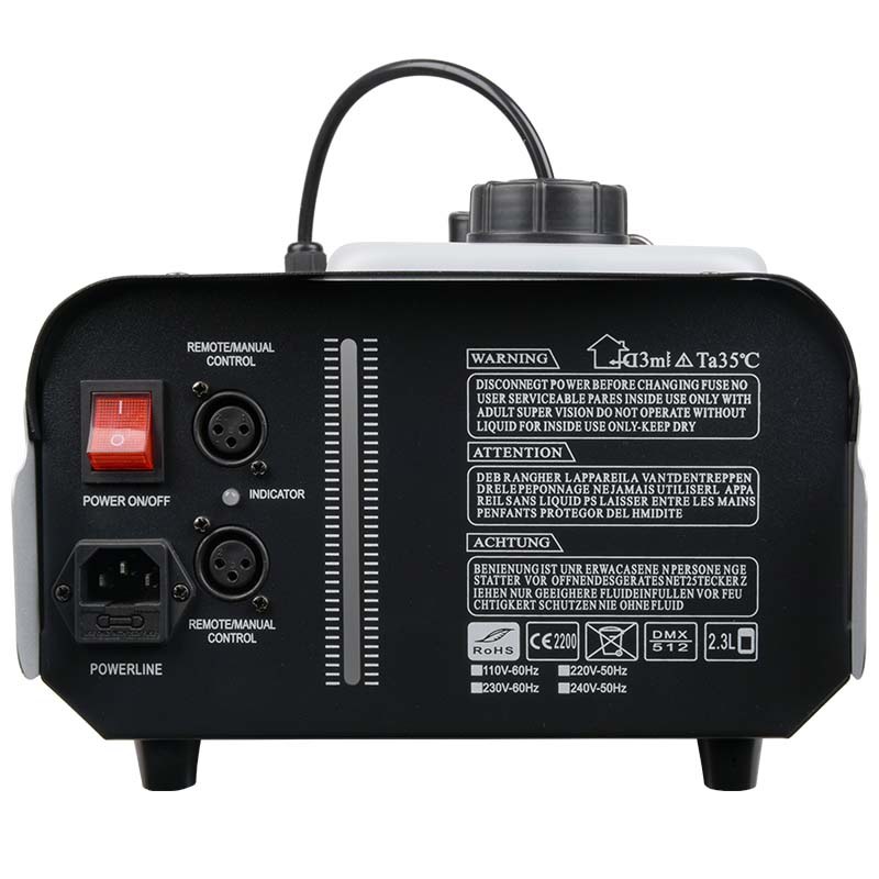 LIGHT4ME FM 1200 wytwornica dymu mgły z pilotem