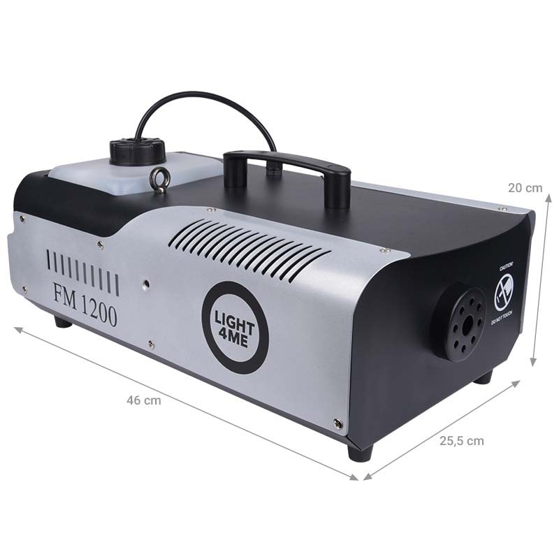 LIGHT4ME FM 1200 wytwornica dymu mgły z pilotem