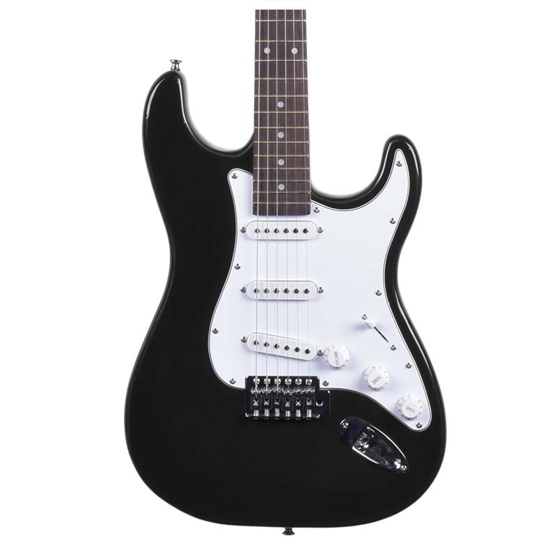 NN EG SET BK zestaw gitarowy gitara elektryczna stratocaster