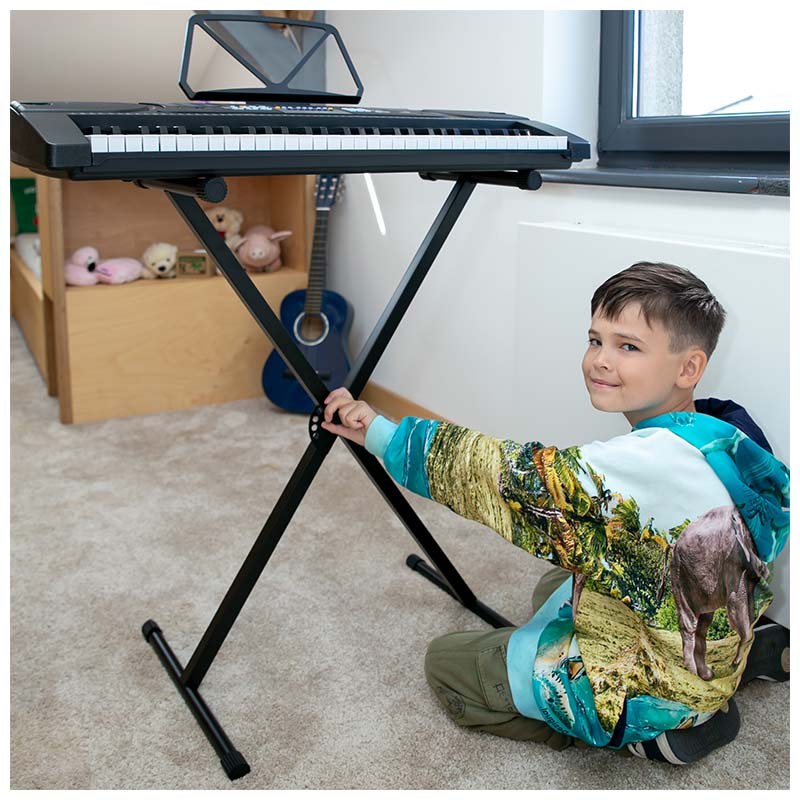 NN X3 statyw klawiszowy pod keyboard pianino cyfrowe krzyżowy składany