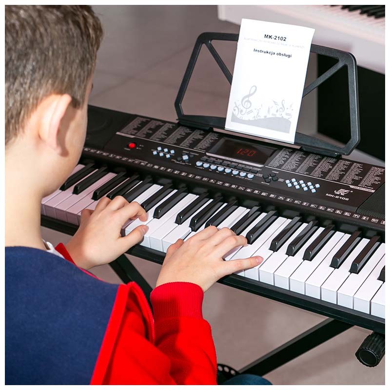 MK 2102 KEYBOARD klawisze organy dla dzieci do nauki gry USB MP3