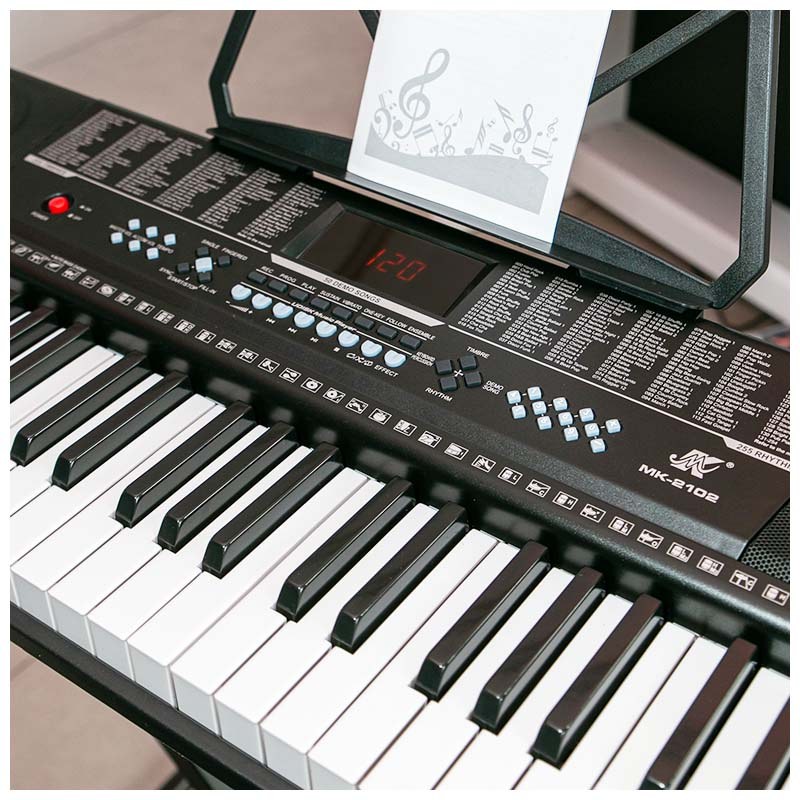 MK 2102 KEYBOARD klawisze organy dla dzieci do nauki gry USB MP3
