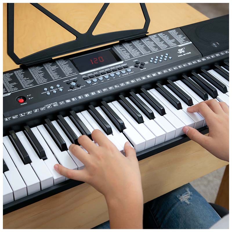 MK 2102 KEYBOARD klawisze organy dla dzieci do nauki gry USB MP3
