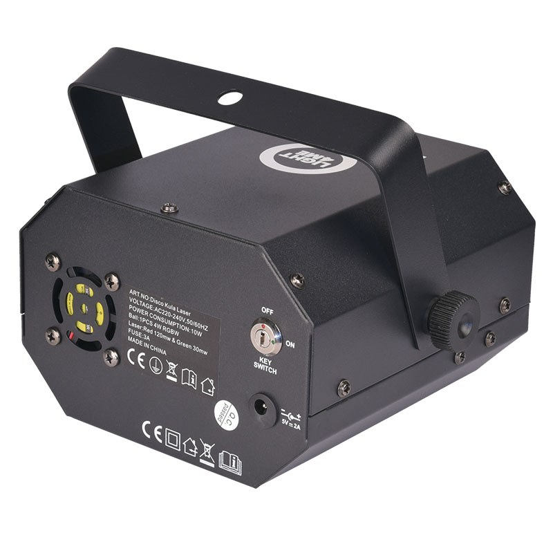 LIGHT4ME DISCO KULA LASER multiefekt świetlny LED