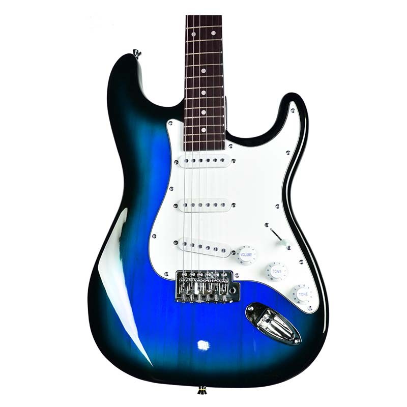 NN EG SET BLU zestaw gitarowy gitara elektryczna stratocaster