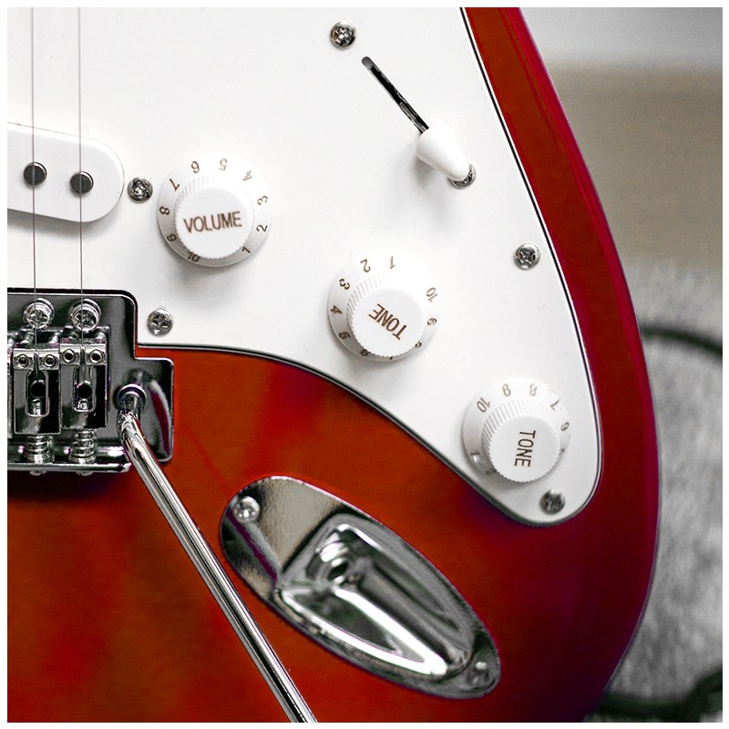 NN EG SET BLU zestaw gitarowy gitara elektryczna stratocaster