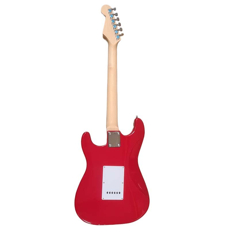 NN EG SET RED zestaw gitarowy gitara elektryczna stratocaster