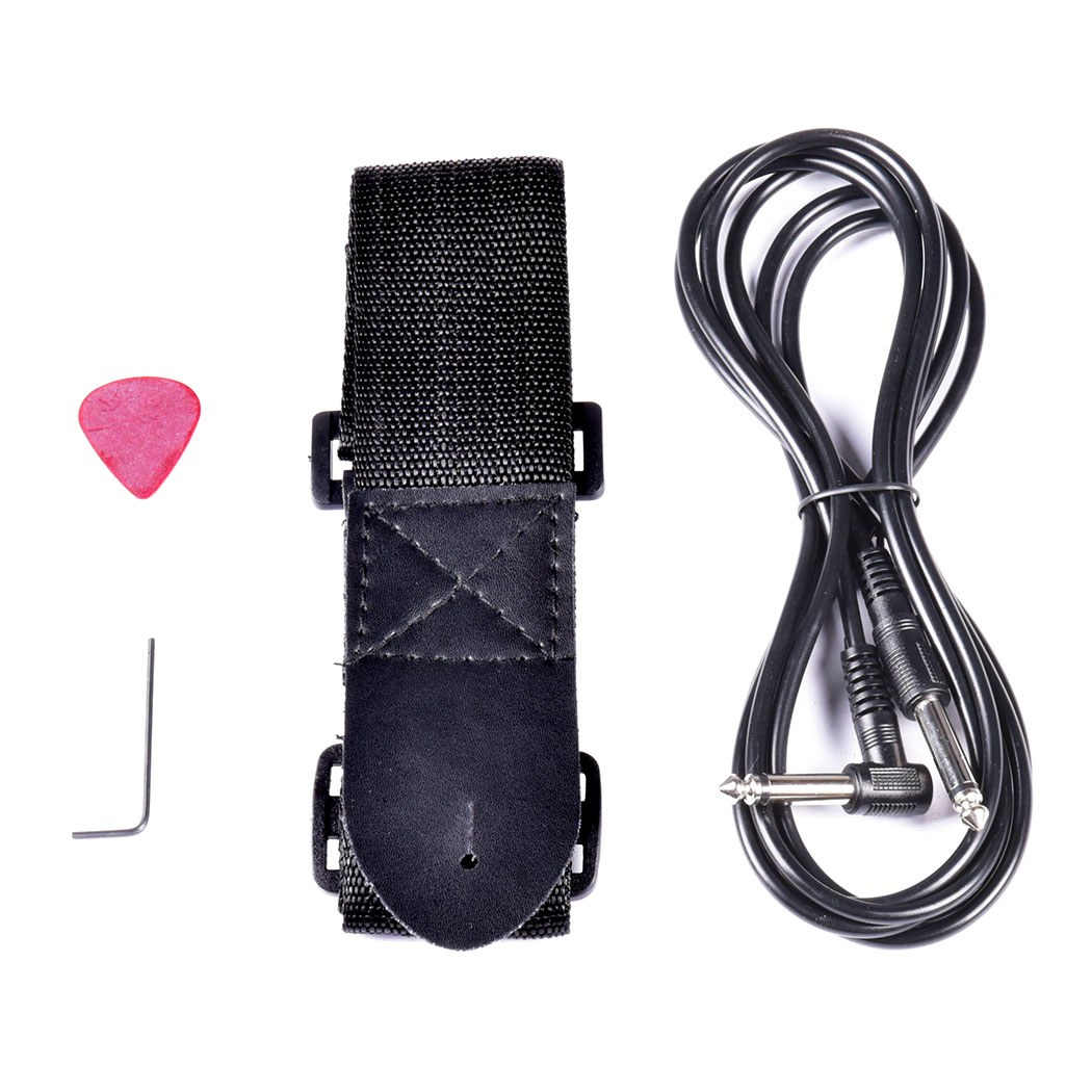 NN EG SET SB zestaw gitarowy gitara elektryczna stratocaster