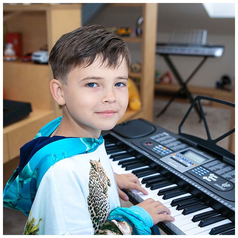 MK 2106 KEYBOARD klawisze organy dla dzieci do nauki gry USB MP3 mikrofon