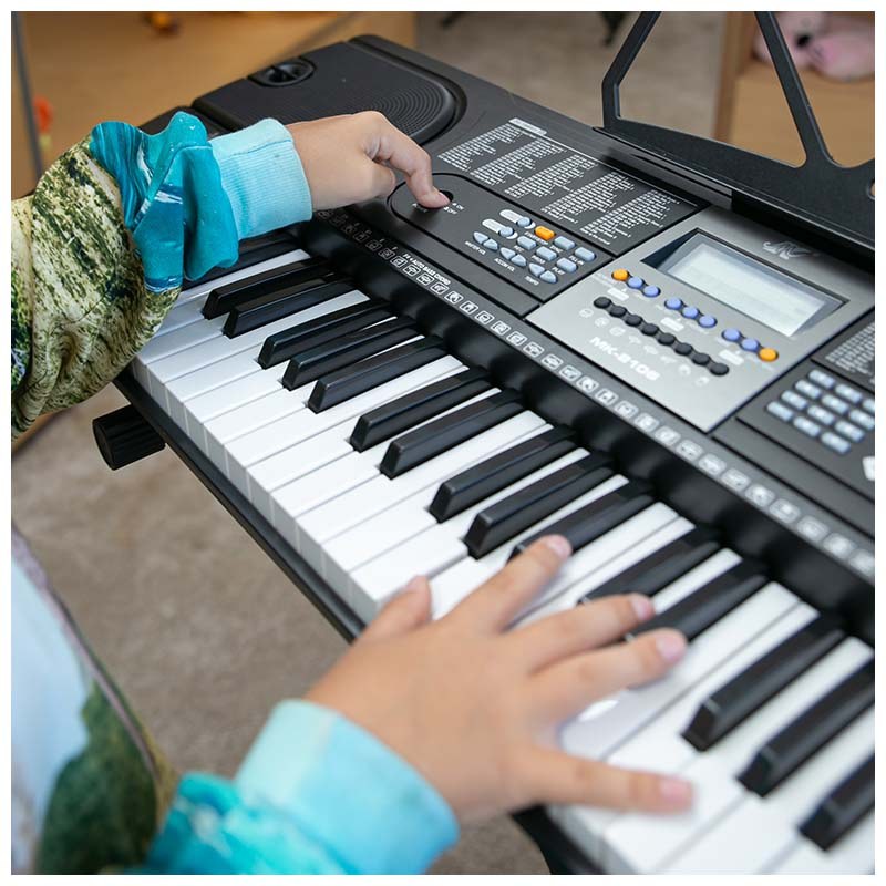 MK 2106 KEYBOARD klawisze organy dla dzieci do nauki gry USB MP3 mikrofon
