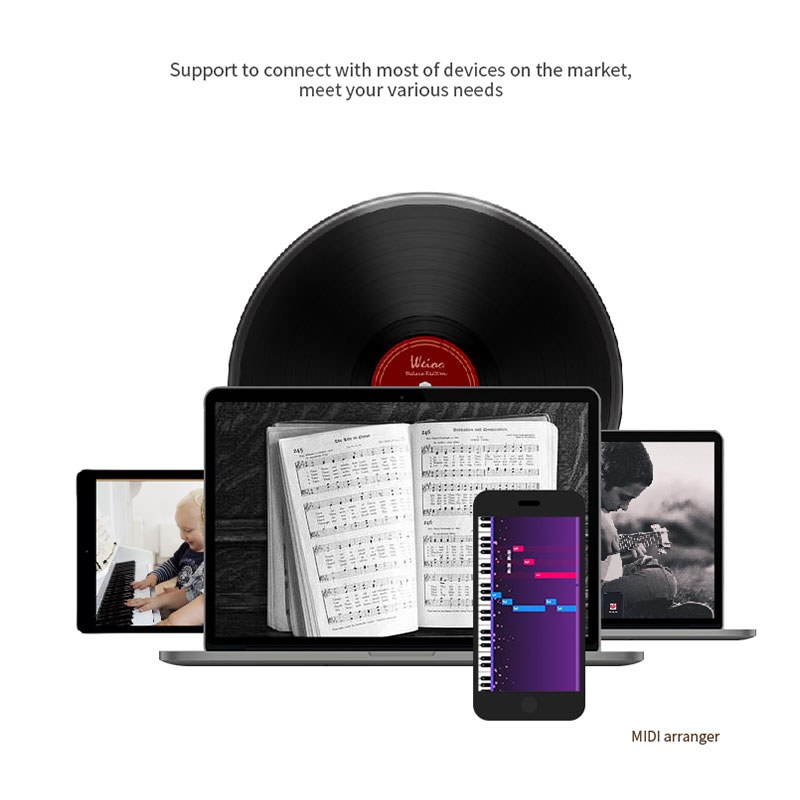 DNA SP 88 pianino cyfrowe klawisze Bluetooth MIDI