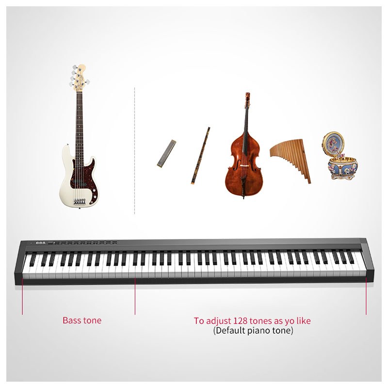 DNA SP 88 pianino cyfrowe klawisze Bluetooth MIDI
