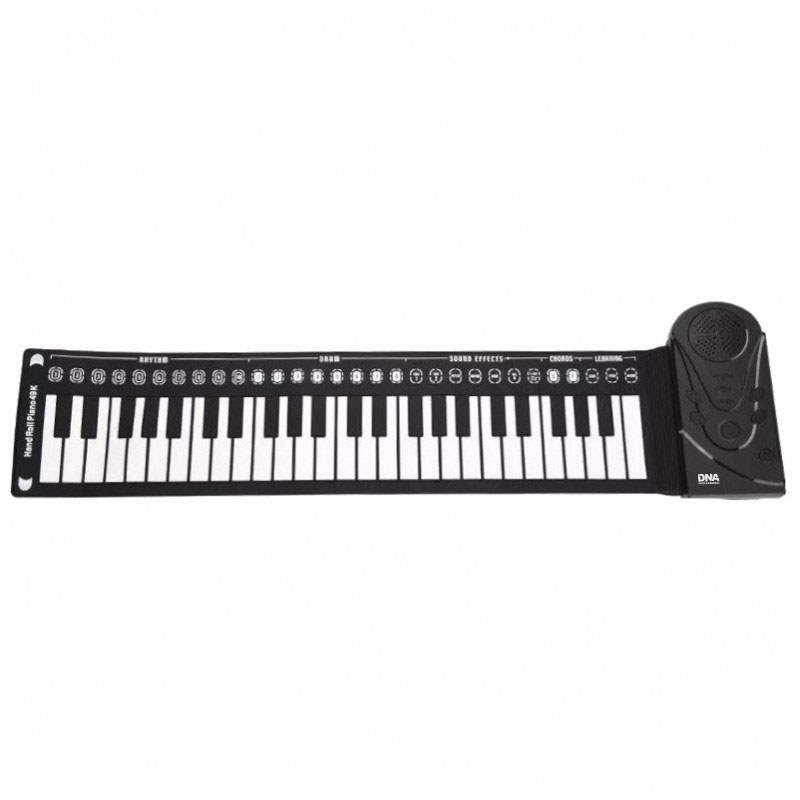 DNA ROLL 49 keyboard zwijany gumowy przenośny klawisze organy
