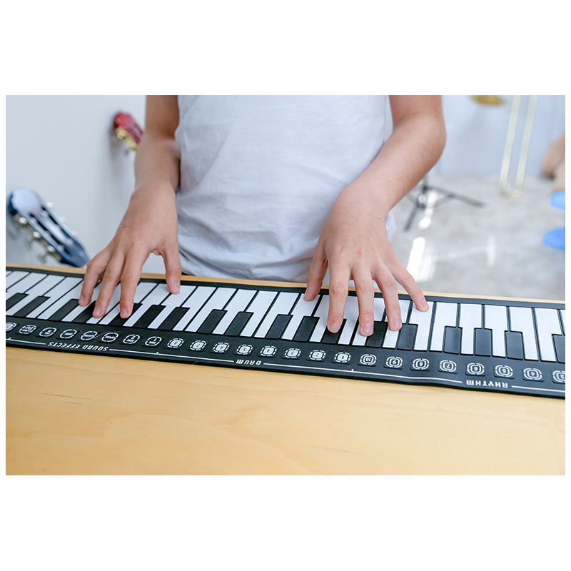 DNA ROLL 49 keyboard zwijany gumowy przenośny klawisze organy