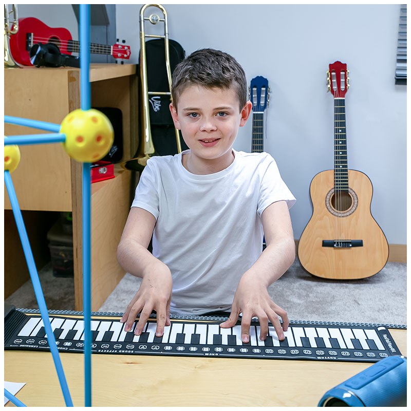 DNA ROLL 49 keyboard zwijany gumowy przenośny klawisze organy