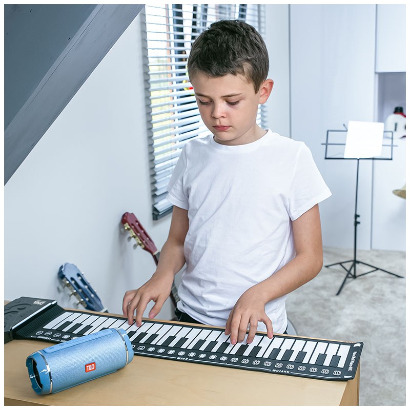 DNA ROLL 49 keyboard zwijany gumowy przenośny klawisze organy