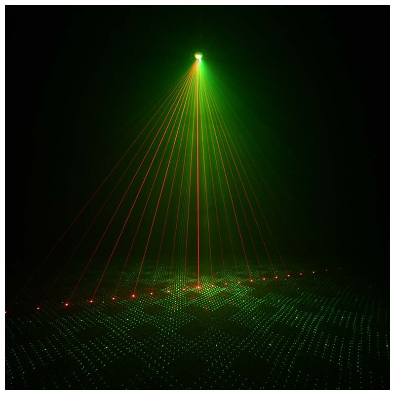 LIGHT4ME TURBO FLOWER efekt disco LED PAR UV kula laser stroboskop