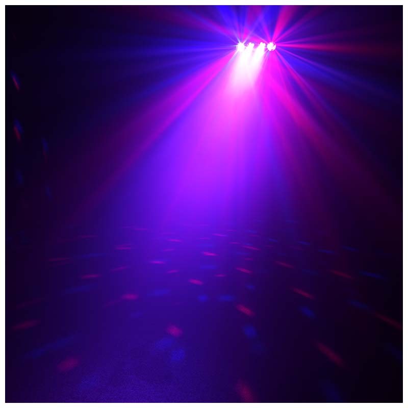 LIGHT4ME MAGIC BAR efekt disco kula LED PAR + statyw + pilot