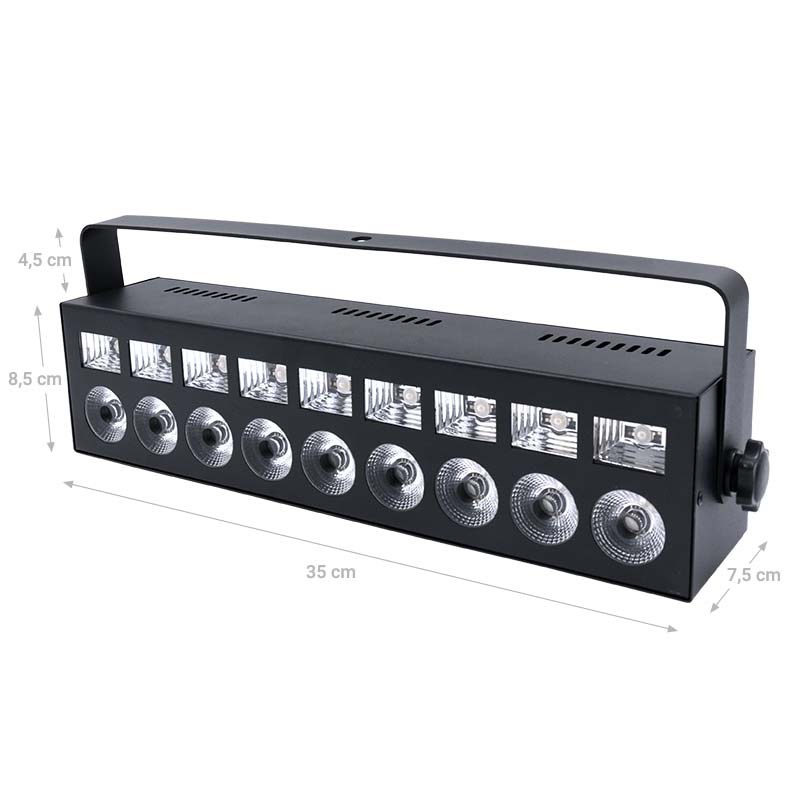 LIGHT4ME BATTEN MIX RGBW+UV wall washer LED BAR stroboskop