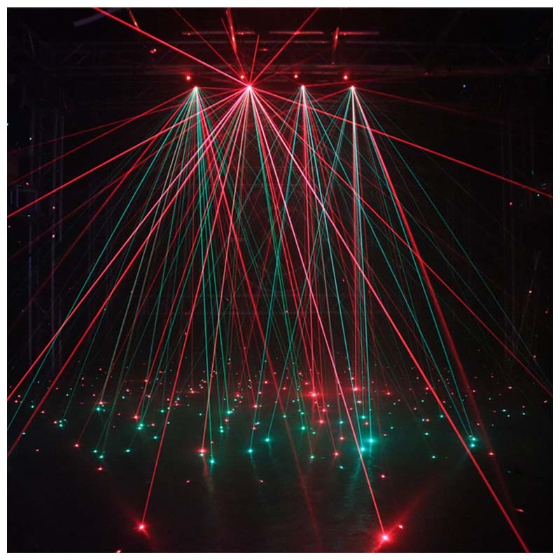 LIGHT4ME SPIDER STROBO LASER efekt LED multiefekt