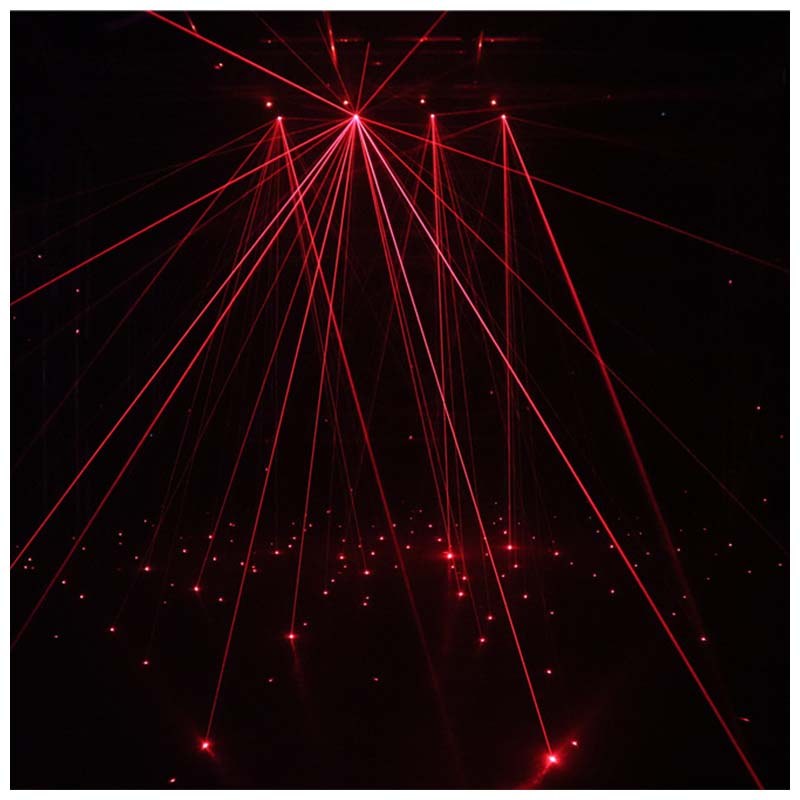 LIGHT4ME SPIDER STROBO LASER efekt LED multiefekt