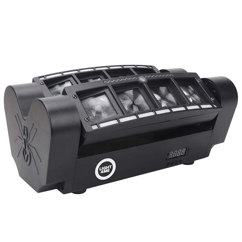 LIGHT4ME SPIDER STROBO LASER efekt LED multiefekt