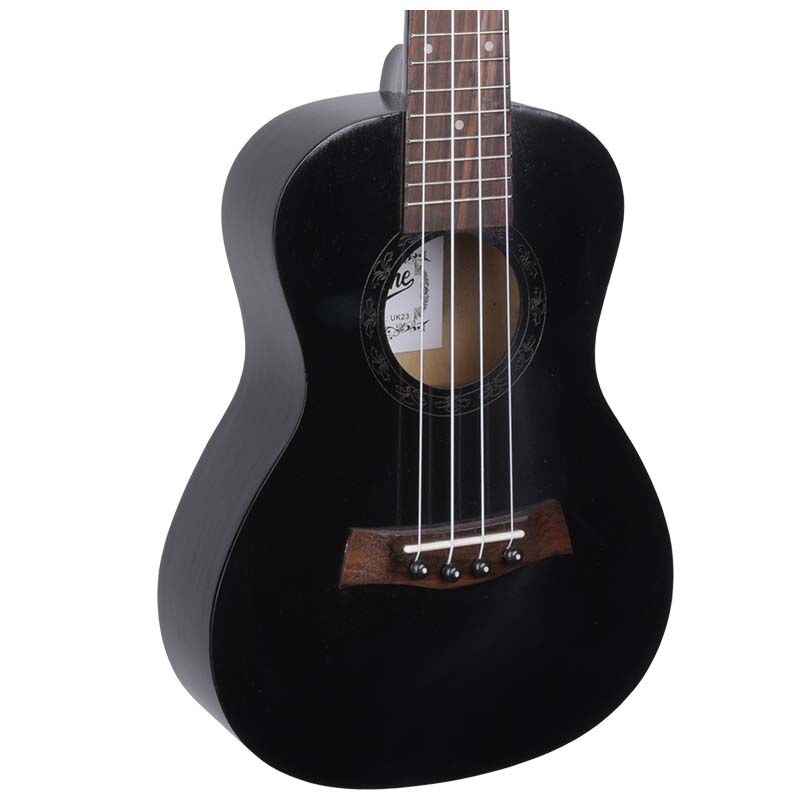 V-TONE UK23 BK ukulele koncertowe akustyczne 23" czarne + pokrowiec