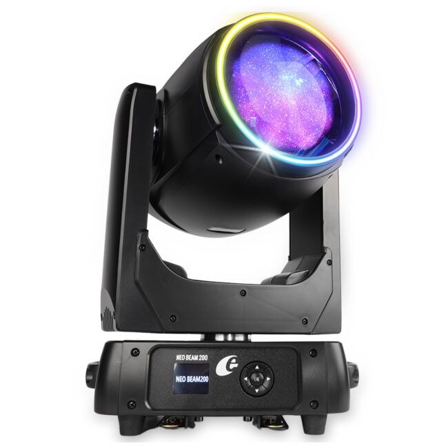 EVOLIGHTS NEO BEAM 200W głowica ruchoma LED oświetlenie sceniczne
